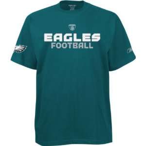  Men`s Philadelphia Eagles Jade Sideline Orbital Tshirt 