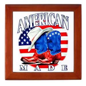   Mahogany American Made Country Cowboy Boots and Hat: Everything Else
