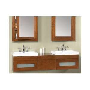   WM1092 64 Wall Mount Drawer Bridge Bathroom Vanity: Home Improvement