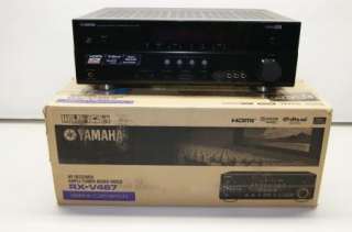 RX V467 YAMAHA 5.1 A/V HOME THEATER RECEIVER RXV467 HDMI 3D BLUETOOTH 
