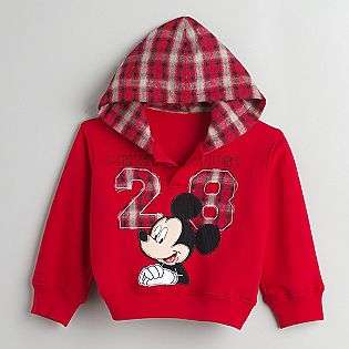 Toddler Boys Mickey Mouse Fleece Pullover Hoodie  Mickey Mouse Baby 