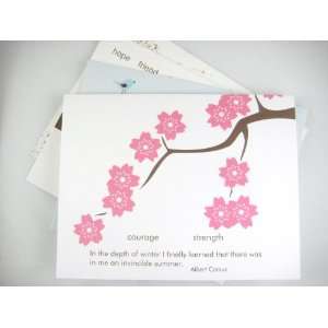  Inspirational Blank Note Card Set: Office Products