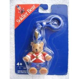 Soldier Bear Key Ring Toy