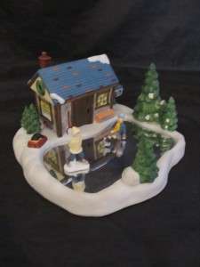 Dickens Collectables Towne 1996 Skate Rental Village House 353 8345 In 