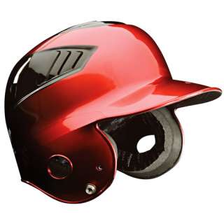 Rawlings CoolFlo 2 Tone Batting Helmet Red/Blk CBHL S  