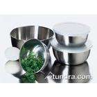Focus Foodservice 239 4 Piece Set of Stainless Steel Mixing Bowls w 