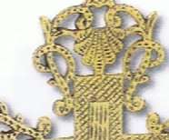   Christian Brass Cross on stand for Exaltation of Holy Cross & altar