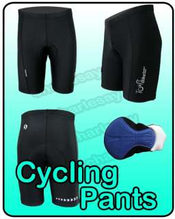   Bike Shorts Pants 3D Padded Pad Size M L XL 2XL with Tag  