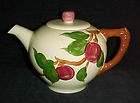 franciscan china apple large teapot with lid usa 