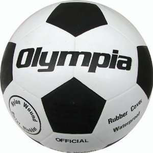   of 4 Official Size 4 Olympia Rubber Soccer Balls