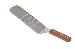 TURNER PERFORATED FLEXIBLE STAINLESS STEEL WOOD HANDLE  