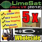 five units limesat ultra 2012 v2 fta receiver lime