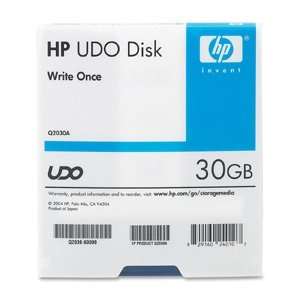  HP Q2030A Write Once Disk. HP UDO 30GB WRITE ONCE DISK 