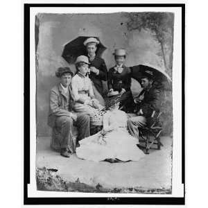  women,three dressed in mens clothing,1880 1900,Tintype: Home & Kitchen