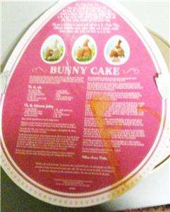 William Sonoma Kids Bunny Rabbit Easter Cake Pan Nordic Ware Mold EUC 
