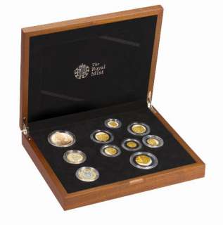2012 Diamond Jubilee Gold Proof 10 Coin Collection  