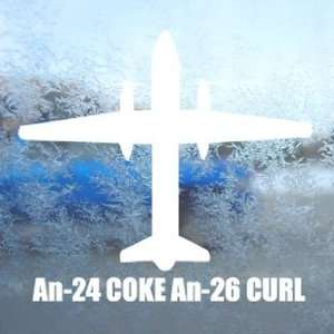  An 24 COKE An 26 CURL2(A20) White Decal Military Soldier 