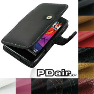 PDair Leather Book Case for Motorola DROID RAZR XT910 XT912 Spyder 
