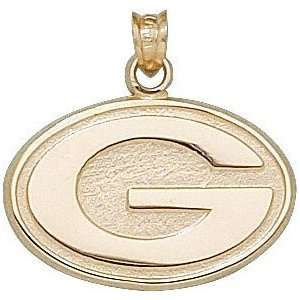  Green Bay Packers 14K Gold G 5/8 Pendant Sports 