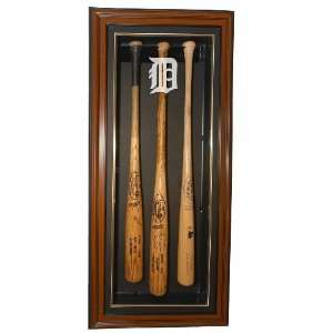  Detroit Tigers Three Bat Display   Brown: Sports 