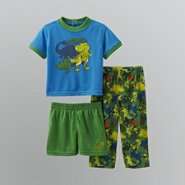 Joe Boxer Infant & Toddler Boys 3 Piece Pajama Set 