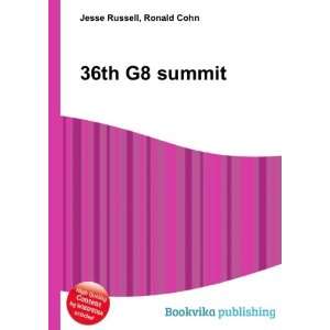 36th G8 summit Ronald Cohn Jesse Russell  Books