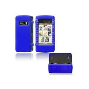  LG VX11000 enV Touch Diamond Skin Case Blue Cell Phones 