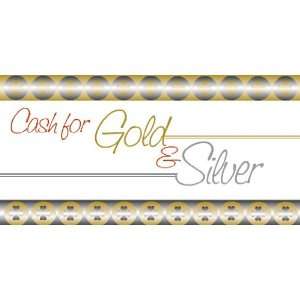  3x6 Vinyl Banner   Gold & Silver Coins: Everything Else