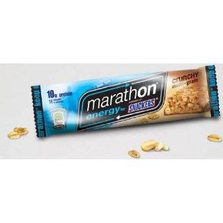 Snickers Marathon Energy Bar Chewy Peanut Butter 12 Bars  