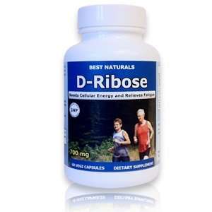  Best Naturals D ribose, 700mg, 60 Veggie Capsule Health 