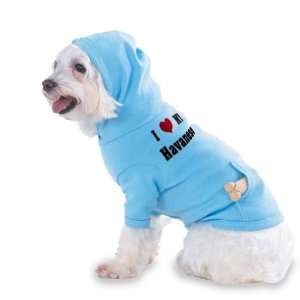  Havanese Hooded (Hoody) T Shirt with pocket for your Dog or Cat Size 