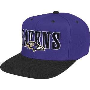  Reebok Baltimore Ravens Snap Back Hat Adjustable Sports 