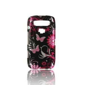 BlackBerry Storm 3 9570 Graphic Case   Pink Butterfly 