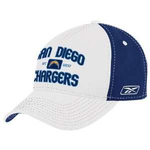 Reebok San Diego Chargers Topstitch Athletic Hat:  Sports 
