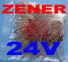 24v zener diode 0 5w 1 2w do35 rohs qty