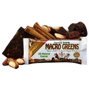 Macro Life Naturals Raw Anti oxidant Super Food Bars, Chocolate and 