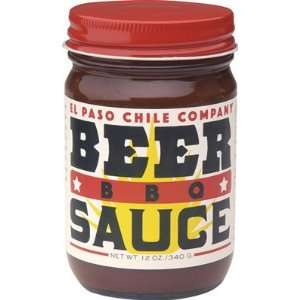 El Paso Chili Co. Beer BBQ Sauce Grocery & Gourmet Food