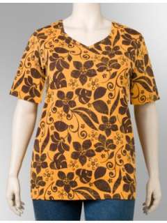 CATHERINES   Tropical floral tee  