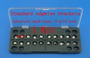 Dental Orthodontic Standard edgwise brackets  with Hook  