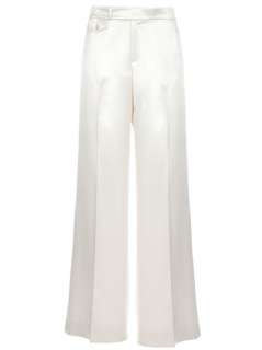 Ralph Lauren Black Label Wide Leg Silk Trouser   Tessabit   farfetch 