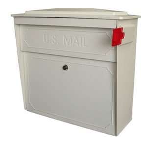  High Security Locking Townhouse Wall Mount Mailbox