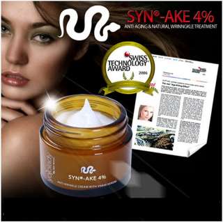 Snake Venom Cream SYN AKE 4% Anti aging wrinkle Korea  