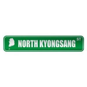   NORTH KYONGSANG ST  STREET SIGN CITY SOUTH KOREA: Home 