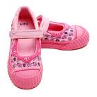 Umi Pink Paisley Pattern Canvas Velcro Tennis Shoes Toddler Girls 8
