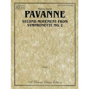    Pavanne Sheet Music Piano By Morton Gould