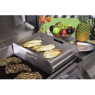   Griddle Stainless Steel Griddle For BBQ Grills   Small 