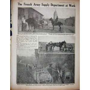   : 1915 WW1 Belgian Machine Gun Soldiers Gun Carriages: Home & Kitchen