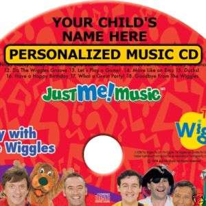 The Wiggles Personalized Childrens Music CD NEW  
