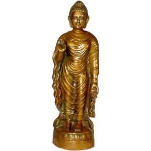  The Boon of Knowledge and Wisdom   Brass Statue