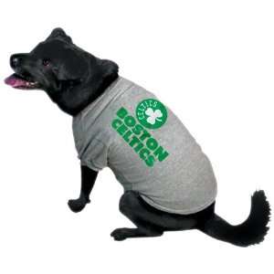  NBA Boston Celtics Ash Logo Pet T shirt: Sports & Outdoors
